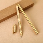 Handmade Solid Brass Pen Pocket Pen Ballpoint Pen Signature Pen with Penloop Custom Imprinted