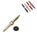 Custom Imprinted Led Fingertip Gyro Ballpoint Pen