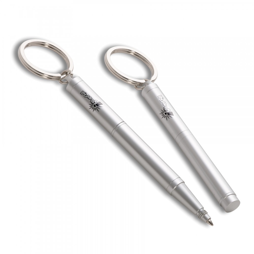 2-in-1 Key Chain & Ballpoint Pen Custom Imprinted