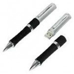 Custom Imprinted 128 MB Easy Roller Pen Flash Drive