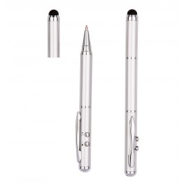 Metal Pen w/Stylus/Laser/LED Custom Engraved
