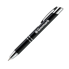 Light Up Metal Pen/Light - Black Custom Engraved  Light Up Metal Pen/Light - Black Custom Engraved