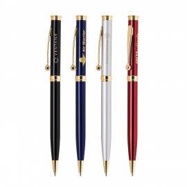 Custom Engraved Brass Ballpoint Twist Metal Pen