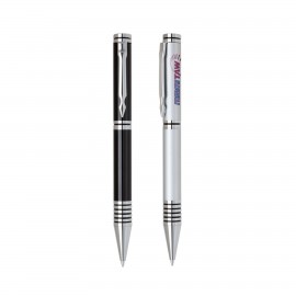 Custom Engraved Twist Action Metal Ballpoint Pen