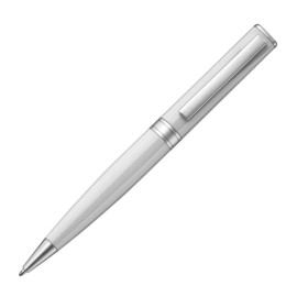 Donald Metal Pen - White Custom Imprinted