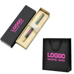 Custom Imprinted Fountain Pen Engravable Business Gift Set