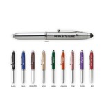 3 in 1 Stylus/Pen/Light Logo Branded