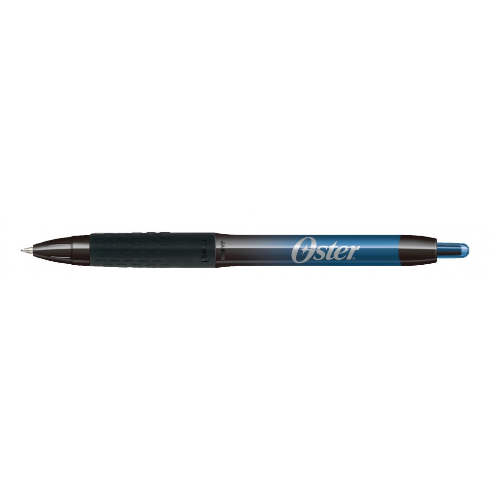 Uniball 207 BLX Gel Pen Blue/Black Barrel Blue/Black Ink Logo Branded