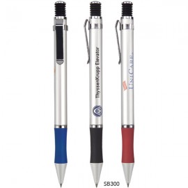 Saxony Click Action Ballpoint Pen Logo Branded