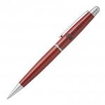 Terrific Timber-4 Ballpoint Pen w/Silver Middle Ring Custom Imprinted