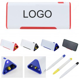 Mobile Phone Stand Holder Combination Pen Set Custom Engraved