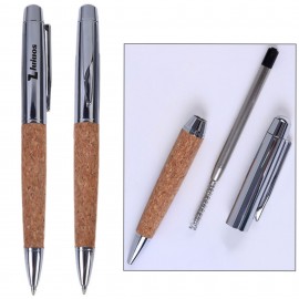 Custom Imprinted Cork Grip Ball Pen
