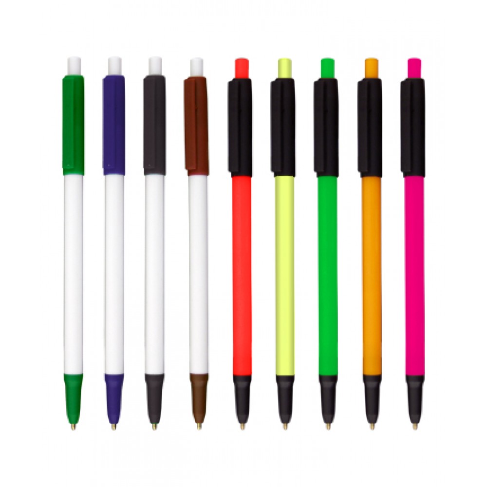 "Most Popular" Clicker Stick Pen Custom Imprinted "Most Popular" Clicker Stick Pen Custom Imprinted
