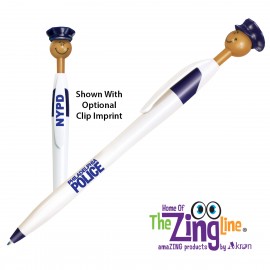 Officer Smilez Pen/Medium Tone Custom Imprinted