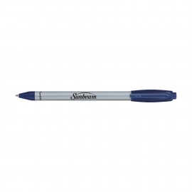 Logo Branded Paper Mate Sport RT Silver Barrel - Black Ink - Navy  Logo Branded Paper Mate Sport RT Silver Barrel - Black Ink - Navy