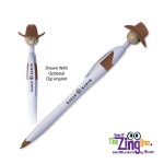 Custom Imprinted Cowboy Smilez Pen