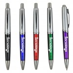 Custom Engraved Executive retractable chrome pen