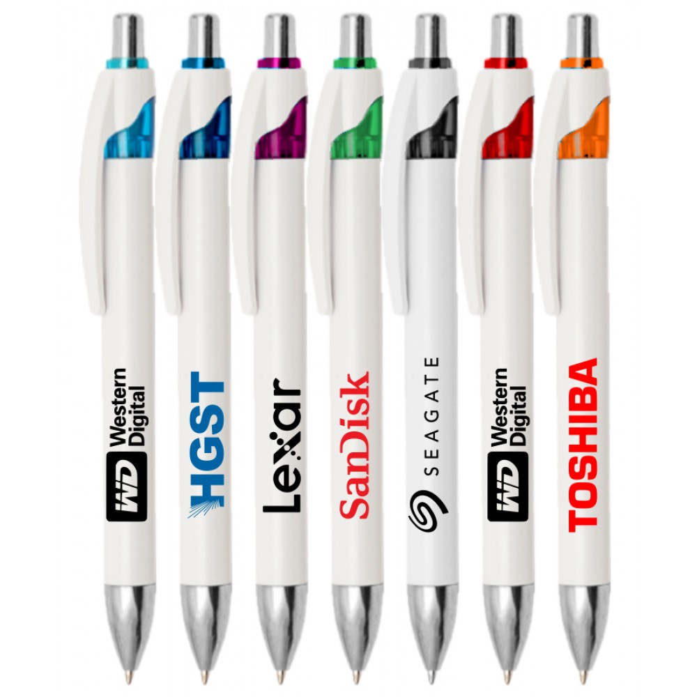 Closeout "Hefty" Click Pen Custom Imprinted Closeout "Hefty" Click Pen Custom Imprinted