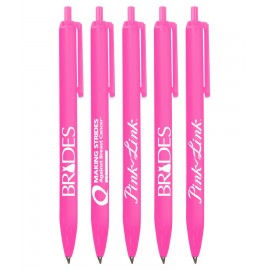 Click-A-Stick II - Awareness Pink Barrels Logo Branded