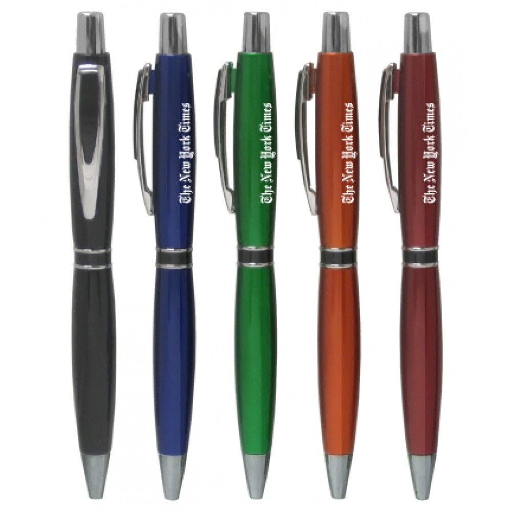 Union Printed "Bingo" Excellent Quality Pen w/ Silver Trim Custom Imprinted Union Printed "Bingo" Excellent Quality Pen w/ Silver Trim Custom Imprinted