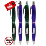 Closeout Promotional Colored "Lustrous" Pen -- No Minumum Custom Engraved