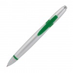 Playa Click-Action Pen - Green Custom Engraved