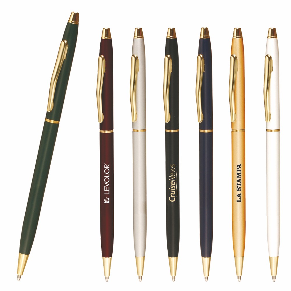 Custom Imprinted Babylon Twist Action Pen Custom Imprinted Babylon Twist Action Pen