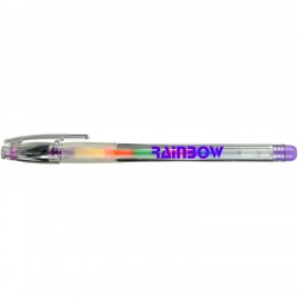 Rainbo Gel Pen with Gripper & Cap Logo Branded