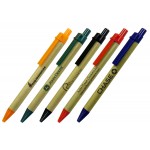 Special Pricing !... The Eco Friendly Green Ballpoint Pen Custom Imprinted
