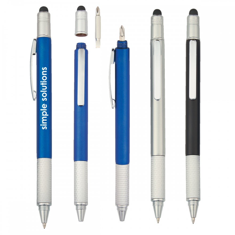 Custom Engraved Screwdriver Pen With Stylus