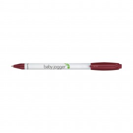 Paper Mate Sport RT White Barrel - Black Ink - Burgundy Logo Branded  Paper Mate Sport RT White Barrel - Black Ink - Burgundy Logo Branded