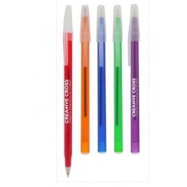 Belfast T Ballpoint Pen with Translucent Barrel and Cap stick pen Custom Engraved