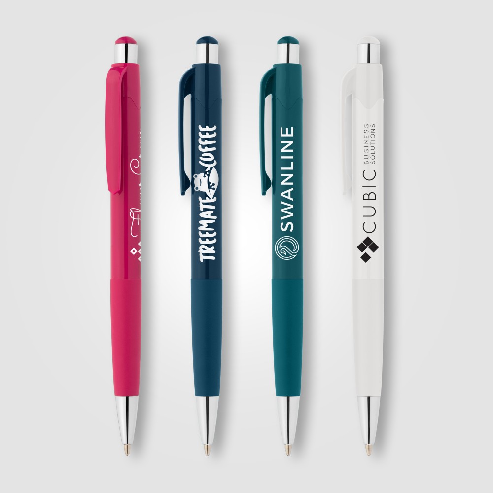 Custom Engraved Smoothy Deluxe Pen - Silkscreen