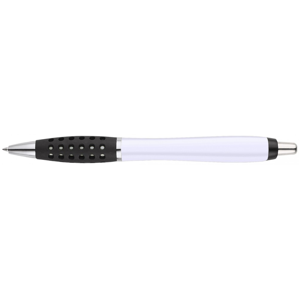 Custom Engraved Clydesdale Retractable Ballpoint Pen - White