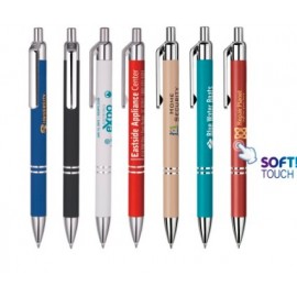 Alamo Metal Soft Pen Logo Branded