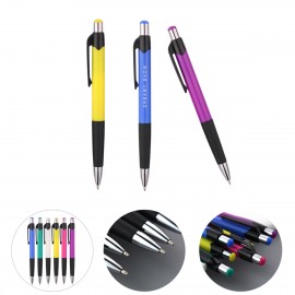 Custom Imprinted Custom Color Click Plastic Ballpoint Pen  Custom Imprinted Custom Color Click Plastic Ballpoint Pen