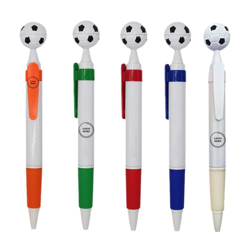 Football Ballpoint Pen Aesthetic School Supplies Fun Pens Logo Branded