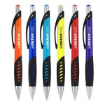 Retractable Pen w/Black Highlights Custom Engraved