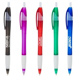 Custom Imprinted Coral Plastic Pen