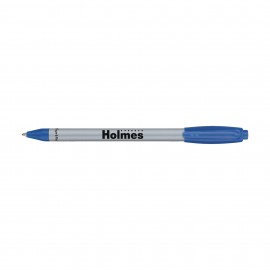 Custom Engraved Paper Mate Sport RT Silver Barrel - Black Ink - Royal Blue