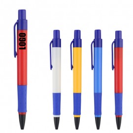 Logo Branded 0.7mm Retractable Ballpoint Pens Office Supplies