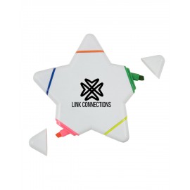 Custom Imprinted Star Highlighter