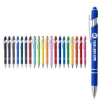 Soft-Touch 2" 1 Metal Stylus Pen Logo Branded