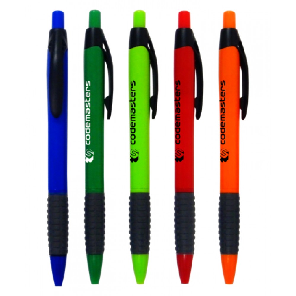 Union Printed "Madison" Retractable Pen w/ Black Rubber Grip Custom Engraved Union Printed "Madison" Retractable Pen w/ Black Rubber Grip Custom Engraved