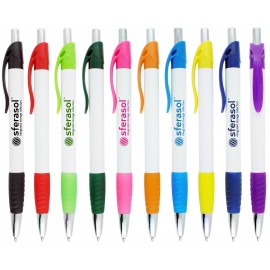 The Sierra Grip Pen (Black or Blue Ink) Logo Branded