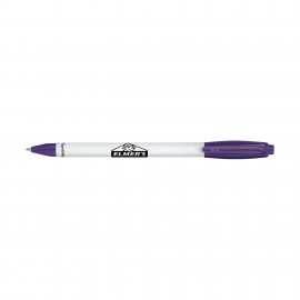 Custom Engraved Paper Mate Sport RT White Barrel - Blue Ink - Purple  Custom Engraved Paper Mate Sport RT White Barrel - Blue Ink - Purple