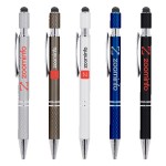 Spin-It Executive Metal Stylus Ballpoint Pen Custom Engraved