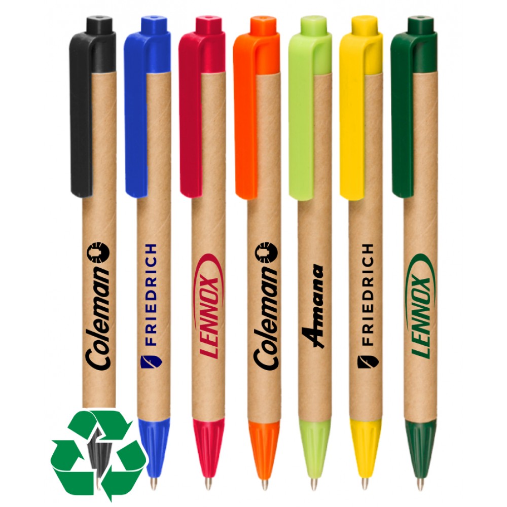 Classic Recycled Click Pen Custom Imprinted Classic Recycled Click Pen Custom Imprinted