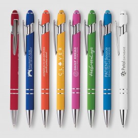 Ellipse Softy Brights w/ Stylus - Laser Custom Imprinted
