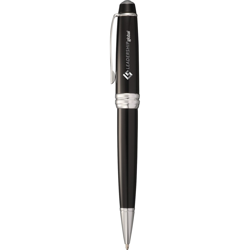 Logo Branded Crossr Bailey Black Lacquer Ballpoint Logo Branded Crossr Bailey Black Lacquer Ballpoint